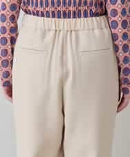 RHLED54390 HIROKO KOSHINO(ヒロココシノ) リバークロスフルレングスパンツ ライトベージュ