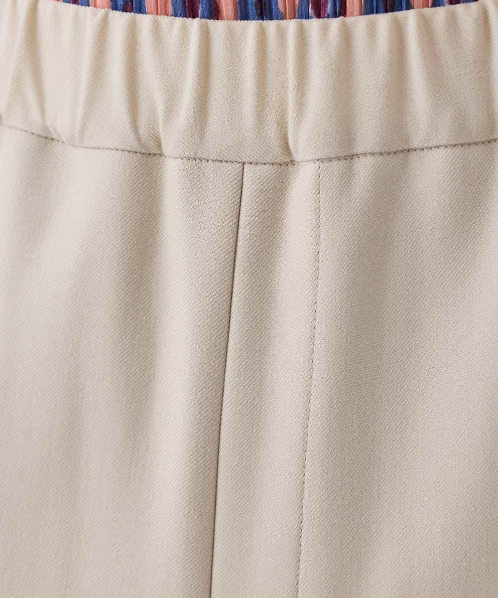 RHLED54390 HIROKO KOSHINO(ヒロココシノ) リバークロスフルレングスパンツ ライトベージュ