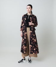 RHLGD06490 HIROKO KOSHINO(ヒロココシノ) サイドプリーツイージーパンツ/洗える ベージュ