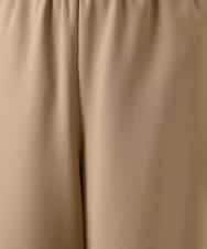 RHLGD06490 HIROKO KOSHINO(ヒロココシノ) サイドプリーツイージーパンツ/洗える ベージュ