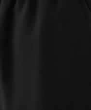 RHLHB09490 HIROKO KOSHINO(ヒロココシノ) リネンライクイージーワイドパンツ /日本製 ブラック