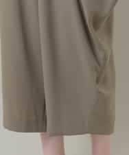 RHLIQ68390 HIROKO KOSHINO(ヒロココシノ) 【日本製】デザインボリュームパンツ グリーン
