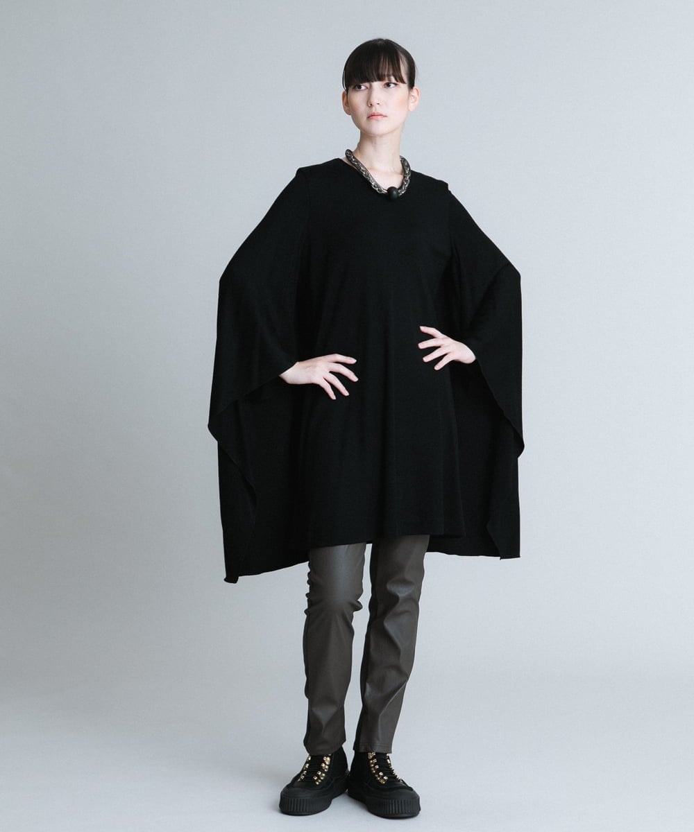 RHLJQ28290 HIROKO KOSHINO(ヒロココシノ) 【洗える/日本製】ストレッチポンチパンツ グレー