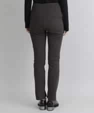 RHLJQ28290 HIROKO KOSHINO(ヒロココシノ) 【洗える/日本製】ストレッチポンチパンツ グレー