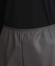 RHLJQ28290 HIROKO KOSHINO(ヒロココシノ) 【洗える/日本製】ストレッチポンチパンツ グレー