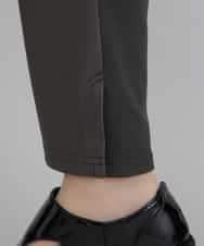 RHLJQ28290 HIROKO KOSHINO(ヒロココシノ) 【洗える/日本製】ストレッチポンチパンツ グレー