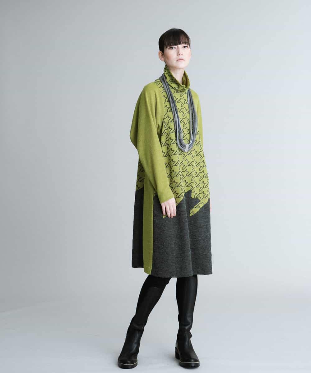 洗える 日本製 チドリ刺繍ワンピース ワンピース Hiroko Koshino ヒロココシノ イトキンオンラインストア