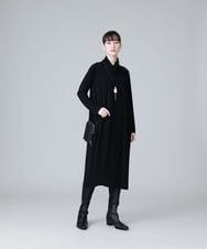 RHPEV09430 HIROKO KOSHINO(ヒロココシノ) 【日本製/洗える】カシュクールネックデザインワンピース ブラック