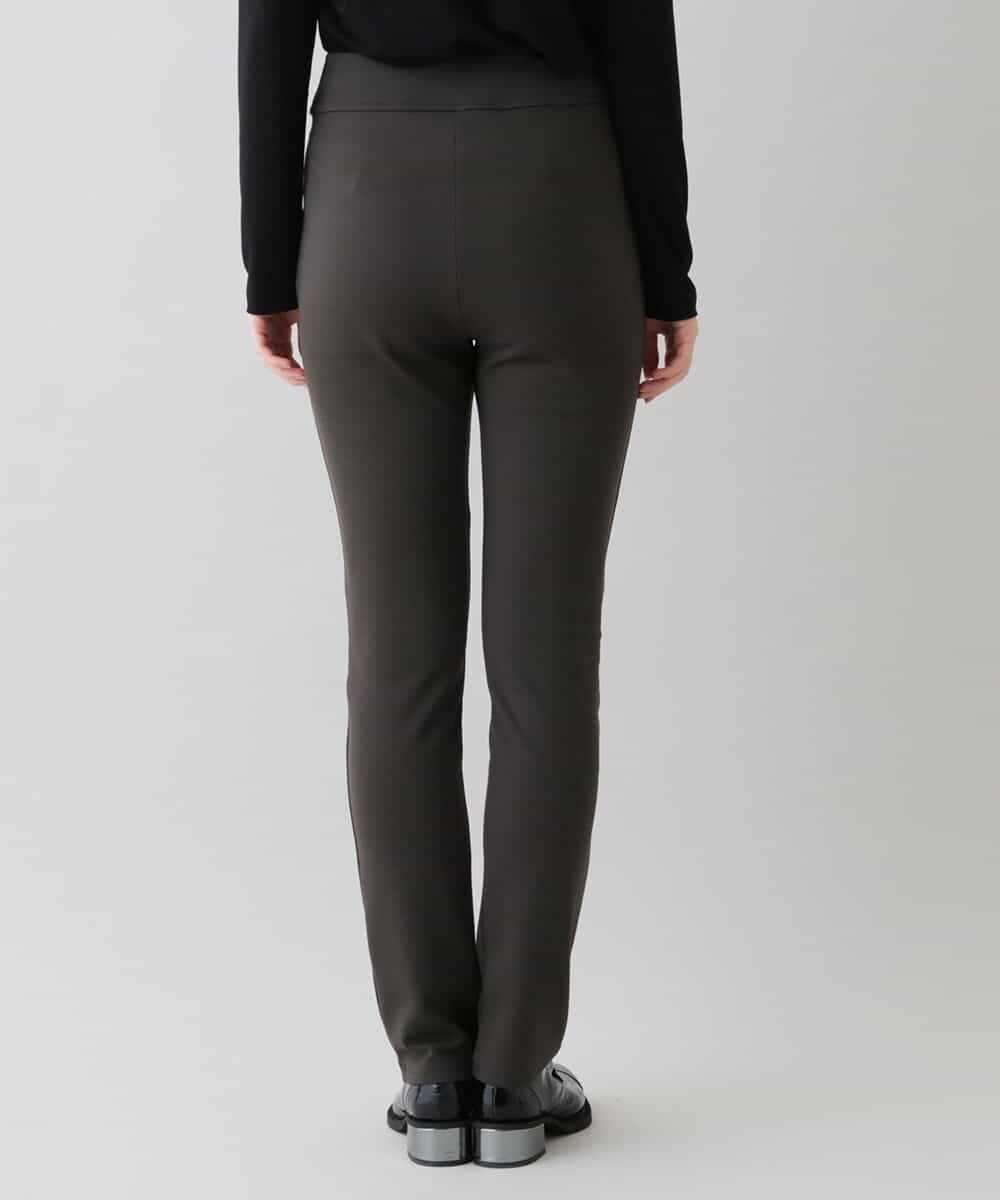 RHQAU30190 HIROKO KOSHINO(ヒロココシノ) 【洗える/日本製】ベーシックイージーパンツ グレー