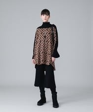 RHQAX09270 HIROKO KOSHINO(ヒロココシノ) 【日本製/洗える】ハイストレッチミディアムベルラインパンツ ブラック