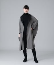 RHQAX30220 HIROKO KOSHINO(ヒロココシノ) 【日本製/洗える】ハイストレッチストレートパンツ ブラック