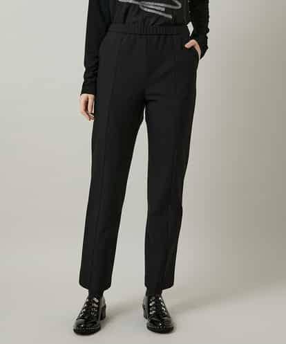 RHQCD31390 HIROKO KOSHINO ピンタックテーパードパンツ/日本製