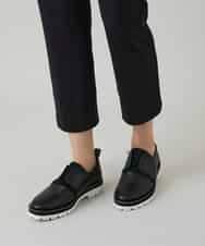 RHQEF90220 HIROKO KOSHINO(ヒロココシノ) ソフトストレッチレギンスパンツ/日本製/洗える ブラック