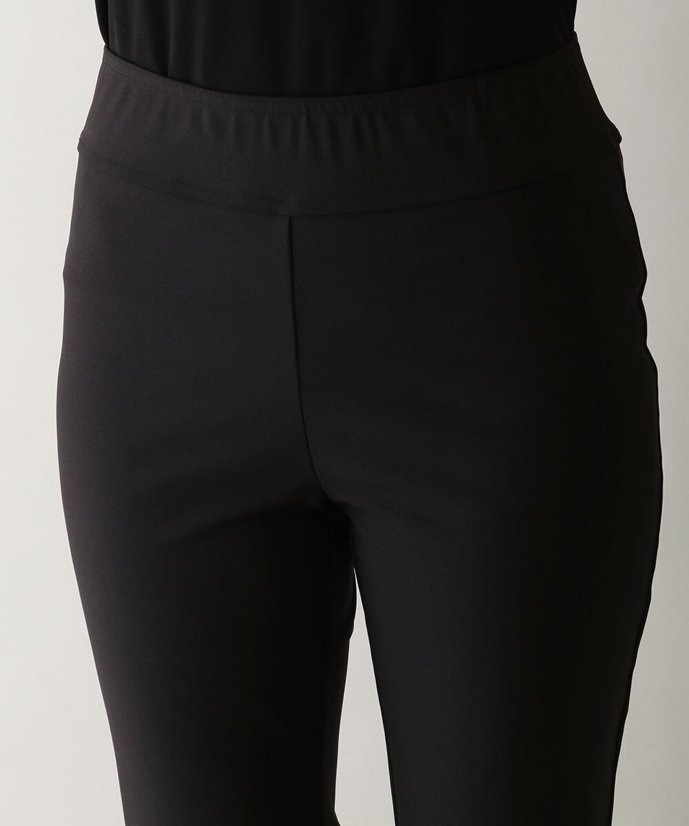 RHQGC90220 HIROKO KOSHINO(ヒロココシノ) トリコットレギンスパンツ /日本製/洗える ブラック