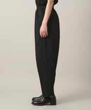 RHQGD05450 HIROKO KOSHINO(ヒロココシノ) 【先行予約】ランダムプリーツシルエットパンツ/洗える ブラック