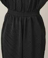 RHQGD05450 HIROKO KOSHINO(ヒロココシノ) 【先行予約】ランダムプリーツシルエットパンツ/洗える ブラック