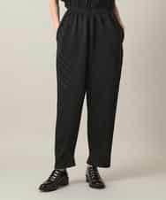 RHQGD05450 HIROKO KOSHINO(ヒロココシノ) 【先行予約】ランダムプリーツシルエットパンツ/洗える ブラック