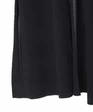 RHSCF03630 HIROKO KOSHINO(ヒロココシノ) 美シルエットロングニットカーディガン ブラック