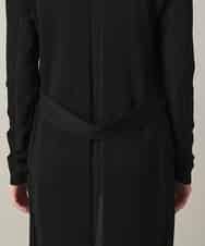 RHSCF03630 HIROKO KOSHINO(ヒロココシノ) 美シルエットロングニットカーディガン ブラック