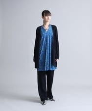 RHSFS10590 HIROKO KOSHINO(ヒロココシノ) ハイツイストレーヨンニットカーディガン ベージュ