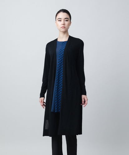 HIROKO KOSHINO PREMIER ロングジャケット　カーディガン HIROKO KOSHINO PREMIER ロングジャケット カーディガン HIROKO