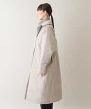 RHUAW13990 HIROKO KOSHINO(ヒロココシノ) DICROS ロングダウンコート ライトグレー