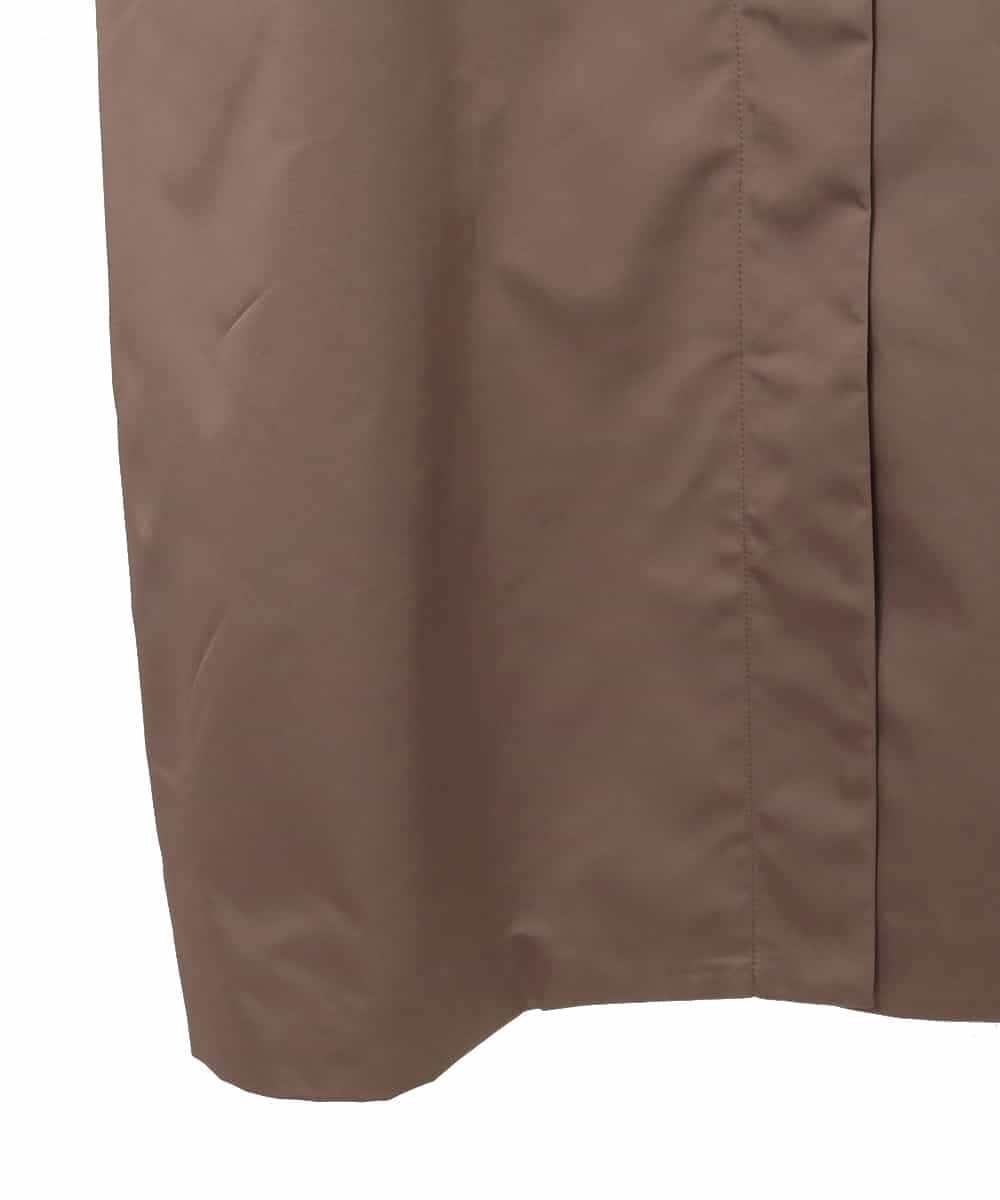 RHUAX25890 HIROKO KOSHINO(ヒロココシノ) コンシャススリーブシルエットコート ブラウン