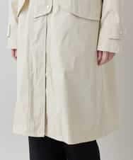 RHUED50980 HIROKO KOSHINO(ヒロココシノ) メモリータフタレイヤードデザインコート ベージュ