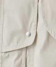 RHUED50980 HIROKO KOSHINO(ヒロココシノ) メモリータフタレイヤードデザインコート ベージュ