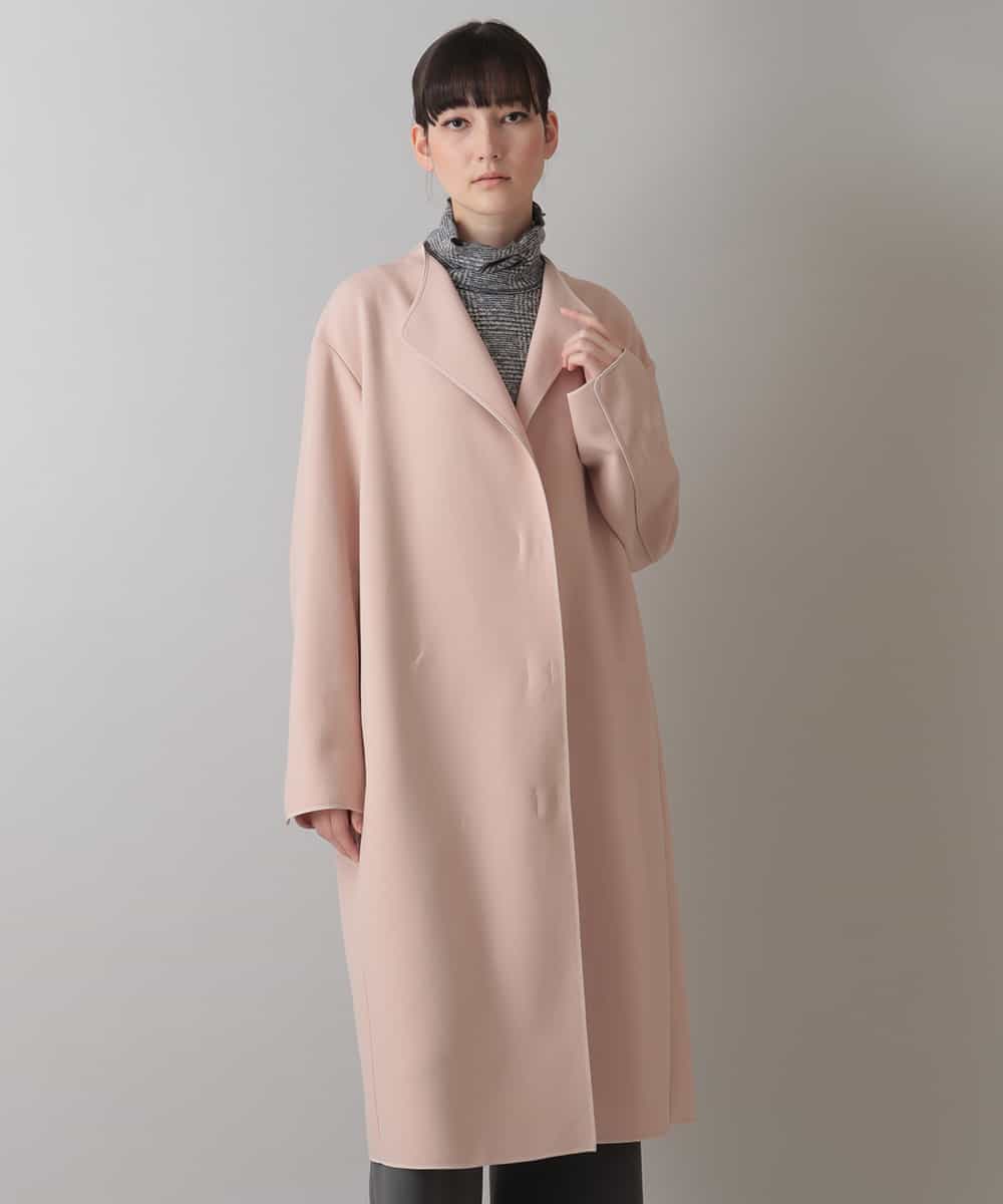 Hiroko Koshino ヒロココシノ ダブルフェイスパイピングコート イトキンオンラインストア