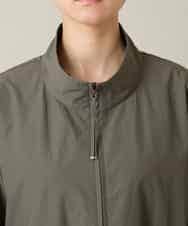 RHUFD01720 HIROKO KOSHINO(ヒロココシノ) ポケットアクセントタフタロングコート カーキ