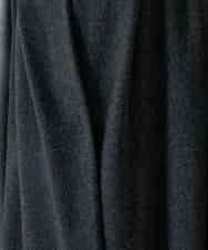 RHUVE12130 HIROKO KOSHINO(ヒロココシノ) ウールジョイントコクーンシルエットコート/日本製 ダークグレー