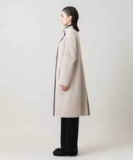 RHUVH01190 HIROKO KOSHINO(ヒロココシノ) 【先行予約】ウールカシミヤダブルフェイスロングコート ベージュ