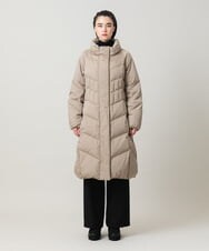 RHUVH03170 HIROKO KOSHINO(ヒロココシノ) 【先行予約】立体ステッチロングダウンコート ベージュ
