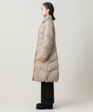 RHUVH03170 HIROKO KOSHINO(ヒロココシノ) 【先行予約】立体ステッチロングダウンコート ベージュ
