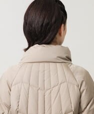 RHUVH03170 HIROKO KOSHINO(ヒロココシノ) 【先行予約】立体ステッチロングダウンコート ベージュ