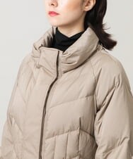 RHUVH03170 HIROKO KOSHINO(ヒロココシノ) 【先行予約】立体ステッチロングダウンコート ベージュ