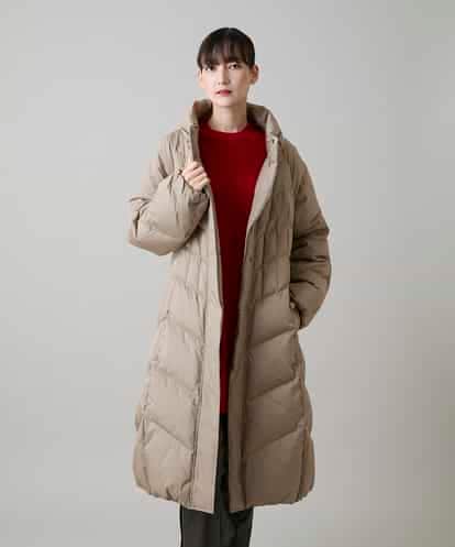 RHUVH03170  立体ステッチロングダウンコート