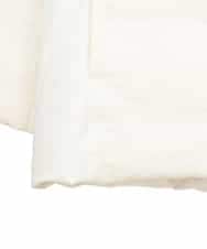 RHUWD30120 HIROKO KOSHINO(ヒロココシノ) 千鳥柄ジャガードダウンジャケット ホワイト