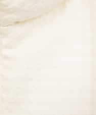 RHUWD30120 HIROKO KOSHINO(ヒロココシノ) 千鳥柄ジャガードダウンジャケット ホワイト