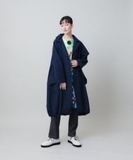 セール】 ナチュラルタフタミドル丈コート （ステンカラーコート