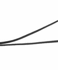 RK2CD02260 HIROKO KOSHINO(ヒロココシノ) モチーフチェーンワントップペンダント/日本製 ブラック