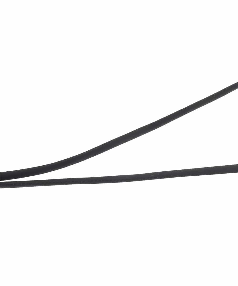 RK2CD02260 HIROKO KOSHINO(ヒロココシノ) モチーフチェーンワントップペンダント/日本製 ブラック