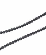 RK2ED12180 HIROKO KOSHINO(ヒロココシノ) ボールミドルネックレス/日本製 ブラック