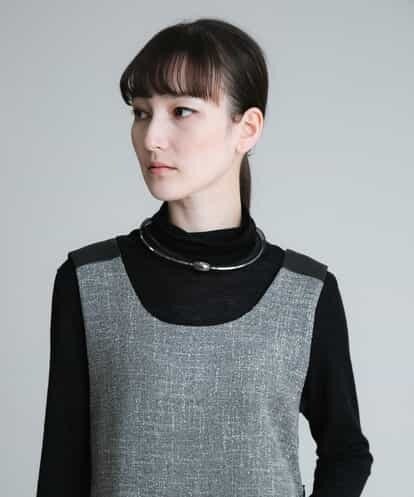 RK2ES02210 HIROKO KOSHINO 【日本製】メッシュショートネックレス