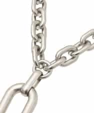 RK2GD01290 HIROKO KOSHINO(ヒロココシノ) Tラインネックレス /日本製 シルバー