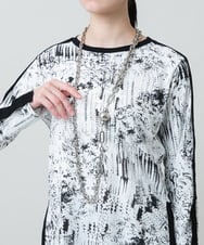 RK2GD02290 HIROKO KOSHINO(ヒロココシノ) 【スマホストラップ】ロングチェーンネックレス /日本製 シルバー