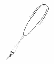 RK2GE02290 HIROKO KOSHINO(ヒロココシノ) メタルモチーフペンダント シルバー