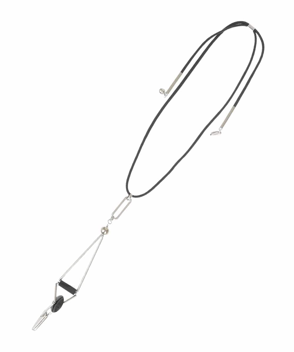 RK2GE02290 HIROKO KOSHINO(ヒロココシノ) メタルモチーフペンダント シルバー