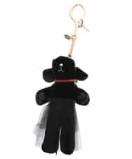 RK2JN13130 HIROKO KOSHINO(ヒロココシノ) 【日本製】RUBYチャーム ブラック